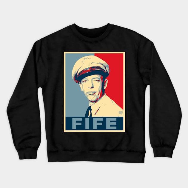 Men Fife Retro Hope Style Crewneck Sweatshirt by Anthropomorphic